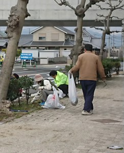 2019.3.10　地区清掃　陶栄町①